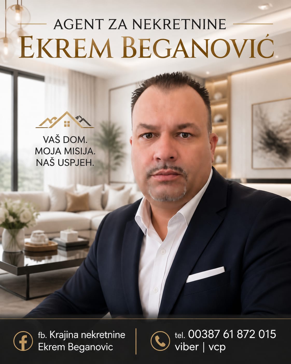 Ekrem Beganović – licencirani agent za nekretnine